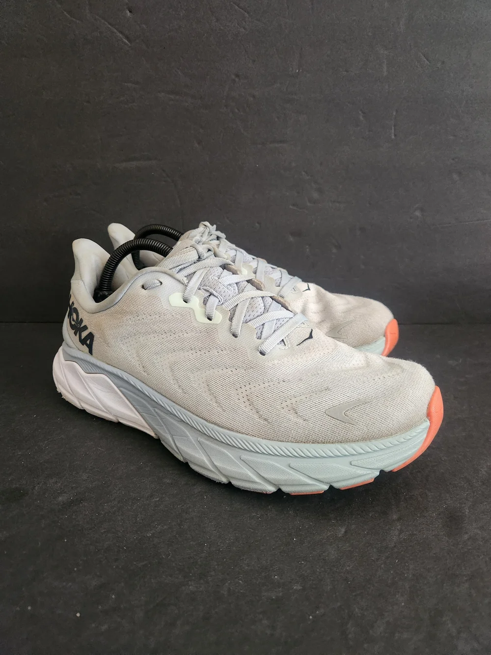 Hoka One One Arahi 6 Shoes Womens Size 9.5D Light Blue Stability Running Sneaker